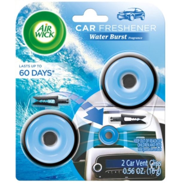 AIR WICK® Car Freshener Vent Clip - Water Burst (Discontinued)